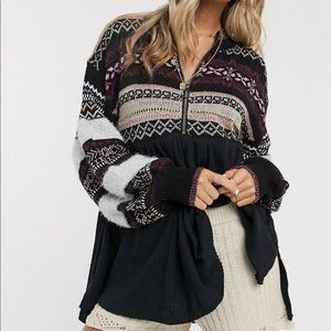 Free People Cozy Cottage Sweater